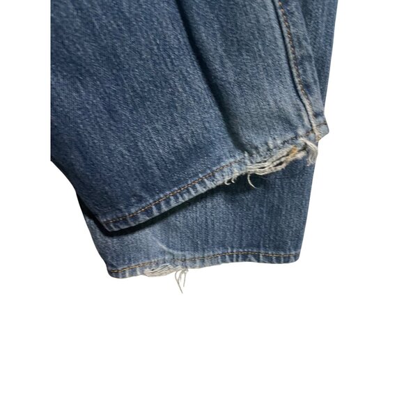 Levi's Mens 501 Original Fit Button Fly Blue Jeans Denim Size 31 Measures 31x32 - Picture 3 of 12